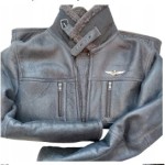 Aeronautica Militare new men's leather jacket/sheep r. 54/XL Italy
