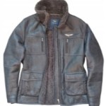 Aeronautica Militare new men's leather jacket/sheep r. 54/XL Italy