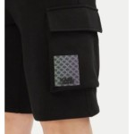 KARL LAGERFELD ORIGINAL SHORTS SWEATPANTS BLACK L