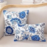 Designer Vintage Linen Throw Pillow Cover.