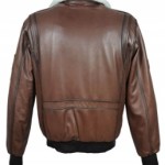 AVIATION Pilot Men's LEATHER 3XL BRONZE WINTER Natural Leather TOPGUN 2IN1 PL