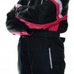 Winter one-piece ski suit for girls 110